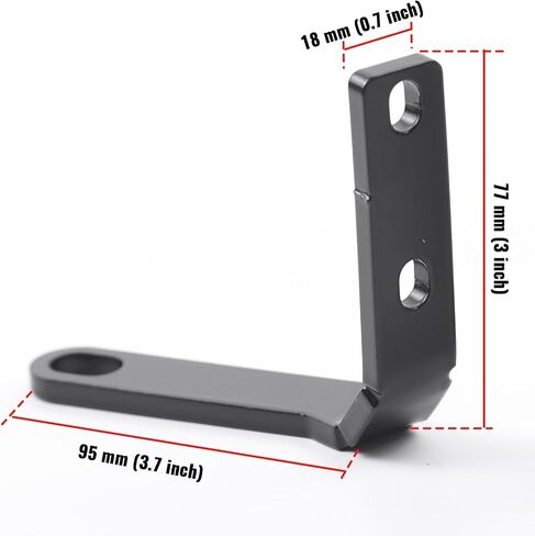 CMX300 CMX500 Rearview Mirror Down Bracket for Honda 17-24, Motorcycle Handlebar Rear View Side Mirror Bracket Forward Kit for Honda Rebel CMX 300 CMX 500 2017-2024 Accessories in Saudi Arabia