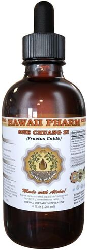Hawaiipharm She Chuang zi extract ، She Chuang Zi (Fructus cnidii) صبغة الفاكهة المجففة ، مكملات العشبية ، مصنوعة في الولايات المتحدة الأمريكية ، 4 fl.oz in Saudi Arabia