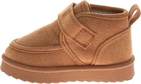 Josmo Kids Girls Boys Boots Cozy Winter Snow Fuzzy Ankle Boots Shoes Kid's Low Ankle Boot for Toddler/Little Kid/Big Sizes in Saudi Arabia