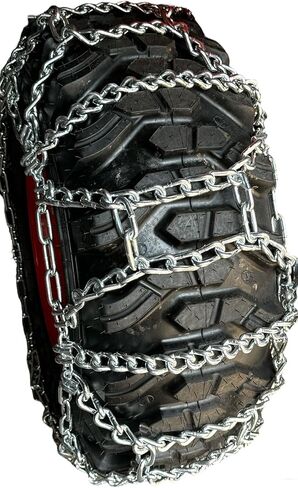 TireChain.com 9.5-24, 9.5 24 Duo Ladder Tractor Tire Chains Set of 2 in Saudi Arabia