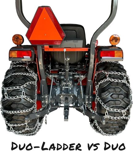 TireChain.com 16.9-38, 16.9 38 Duo Grip Tractor Tire Chains Set of 2 in Saudi Arabia