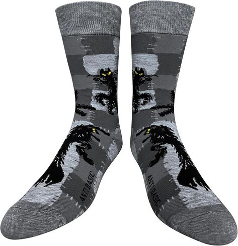 ANTI BASIC Novelty Socks Gift for Men Game Corgi World Cup Soccer Beer Fox Snake Break a Leg Socks … in Kuwait