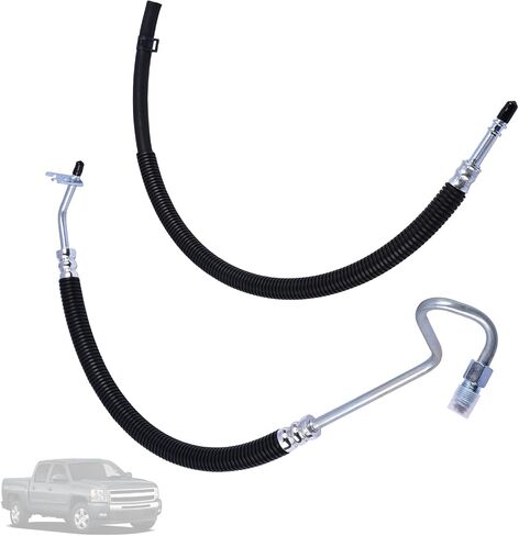 15812564 25858603 Power Steering Pressure & Return Hose Line Compatible with Chevy Silverado 1500 Tahoe, for GMC Sierra 1500 Yukon, for Cadillac Escalade 2007-2014 Replace 3402221 3402322 in Saudi Arabia