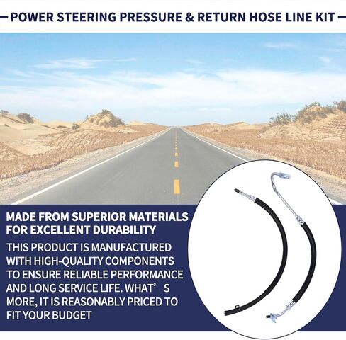 15812564 25858603 Power Steering Pressure & Return Hose Line Compatible with Chevy Silverado 1500 Tahoe, for GMC Sierra 1500 Yukon, for Cadillac Escalade 2007-2014 Replace 3402221 3402322 in Saudi Arabia