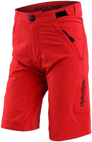 Troy Lee Designs - Youth Skyline Short Shell; Mono Fiery RED 24 in Saudi Arabia