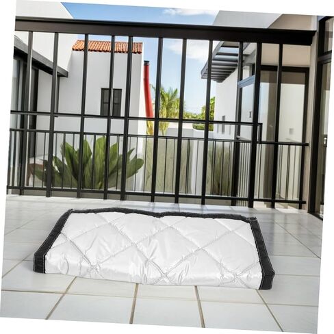 Angoily Blackout Window Curtain Liner: 40 X 20 Inch Sound Light Blocking Thermal Insulated Window Drapes with Hook and Loop for Living Room Bedroom Winter in Saudi Arabia