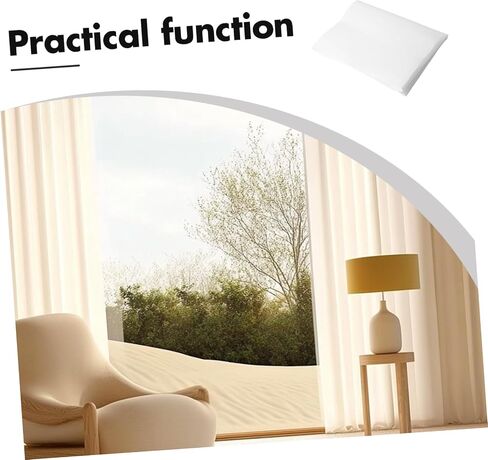 200g Washable Curtain Lining Cloth 1.5m Single-Sided Adhesive Iron-On Composite Interlining for Thermal Insulation Soft Sponge Material for Home Decor in Saudi Arabia