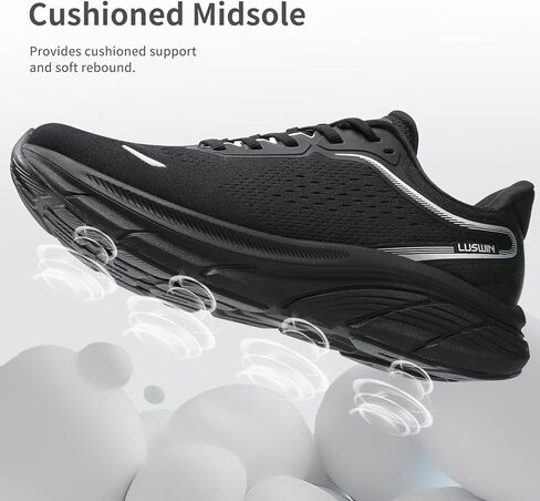 أحذية المشي للرجال خفيفة الوزن وسادة التنفس أحذية الجري الرياضية التنس الرياضية الرياضية in Kuwait