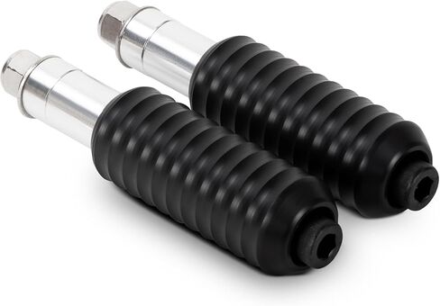 6.5" Motorcycle Frame Sliders Falling Crash Protector Upper Shock Mount Guards Falling Side Protector No Cut Kits Fit for Dyna 1998-2005 (Style A) in Kuwait