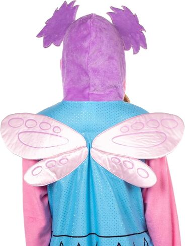 Sesame Street Union Suit Women Abby Cadabby 3D Hair and Wings Costume Costmed One Piece Pajama (Abby ، S/M) متعدد الألوان in Saudi Arabia