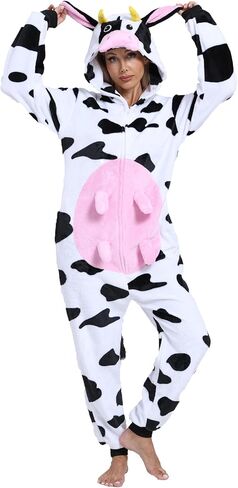 Adult Onesie Pajamas Animal One Piece Costume Halloween Cosplay for Women Men in Saudi Arabia
