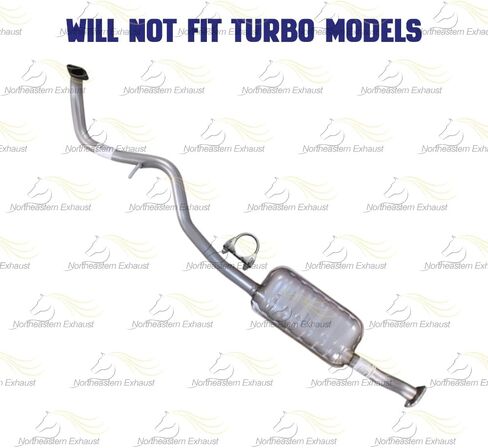 مرنان العادم ومجموعة العادم كاتم الصوت متوافقة مع 2010-2015 Subaru Legacy 2.5L | الفولاذ المقاوم للصدأ | العادم الشمالي الشرقي | شملت حشيات مجانية ، مشبك ، ورب الترباس الربيع | ملاءمة مباشرة in Saudi Arabia