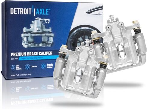 Detroit Axle-2pc الفرجار الفرامل الخلفية لعام 2013-2018 RDX 2007-2016 Honda CR-V 2012-2015 CROSSTOUR DISCRING SCANDER in Saudi Arabia