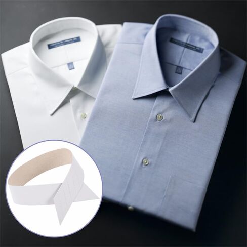 BESPORTBLE Shirt Paper Collar Strip - 200Pcs Durable Paper Collar Stays for Men and Women Easy to Use Shirt Shaping Inserts for Dress and Casual in Saudi Arabia
