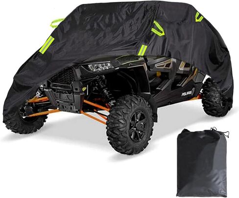 4-6 TEATS RZR UTV يغطي مقاوم للماء في الهواء الطلق ، قطعة قماش أوكسفورد باهتة ، مقاومة للرياح جميعها من الطقس جنبًا إلى جنب in Kuwait