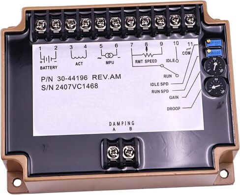 FridayParts Engine Speed Controller EFC3044196 3044196 Compatible for Cummins 12-24V Generator in Saudi Arabia