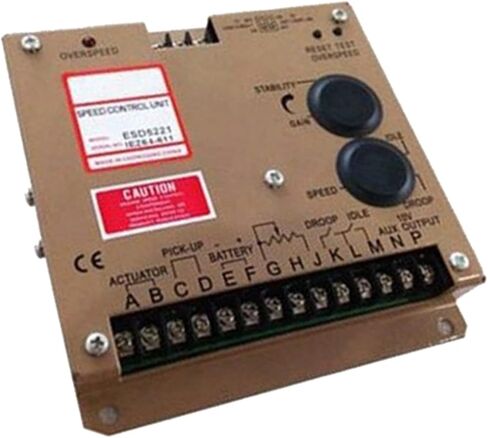 New Speed Control Unit/Board ESD5221 Electronic Governor Compatible with Generator Replacement in Saudi Arabia