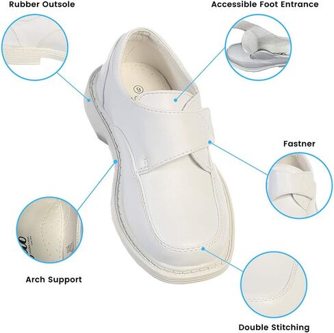 Pink Princess White Boys Dress Shoes - First Communion Slip On Loafers - Blancos Zapatos para Primera Comunión Niños in Kuwait