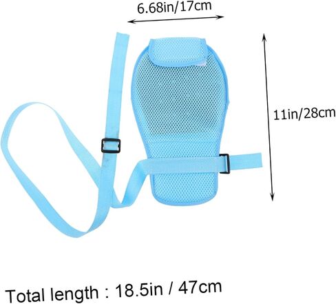 Valiclud 2pcs قفازات القيد القابلة للتنفس تثبيت يدوي تثبيت يمنع إصابات الأصابع مريحة لتصميم طويل للارتداء للاستخدام في المستشفى المنزلي in Saudi Arabia
