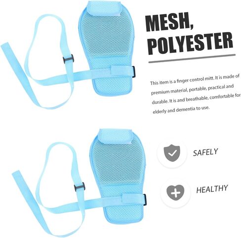 Breathable Hand Control Mitts 2pcs Protective for Elderly Prevent Finger Harm Finger Separator for Patient Safety in Saudi Arabia