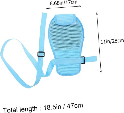 2Pcs Gloves for Elderly Protection Breathable Hand Control Mitts Finger Safety Fixing Protectors in Saudi Arabia