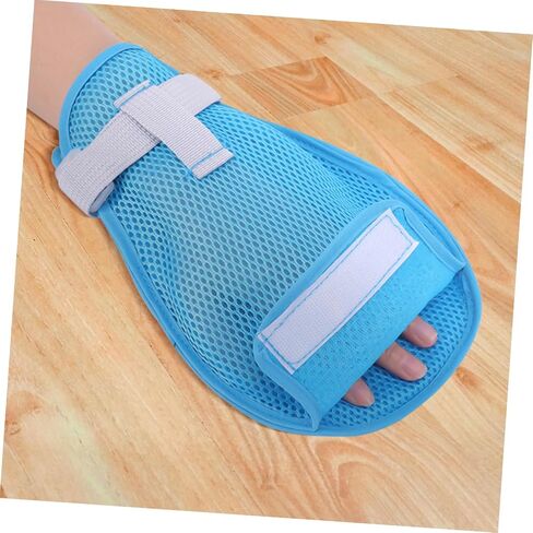 2Pcs Gloves for Elderly Protection Breathable Hand Control Mitts Finger Safety Fixing Protectors in Saudi Arabia