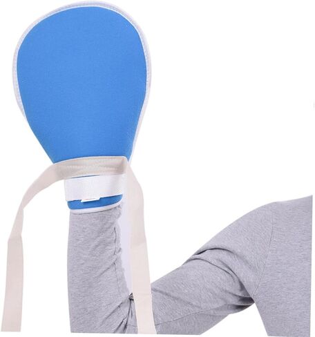 BESTYASH 2Pcs Padded Mitts for Patient Safety Easy to Mitts for Elderly and Use Blue in Kuwait