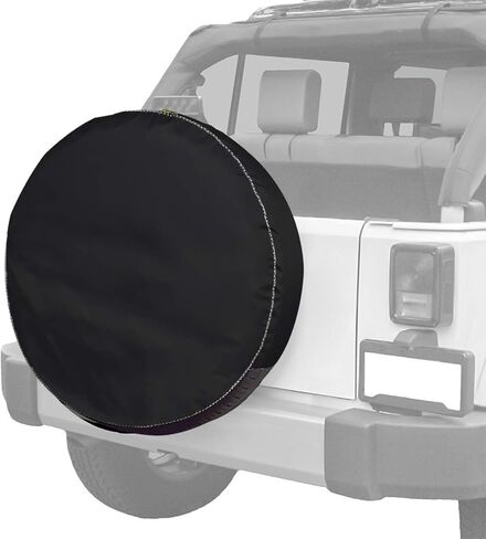 Mr.You Spare Tire Cover for Trailers-Tire Covers 4 Pack,Four Layers Tire Covers Set of 4 for Rv Travel Trailer Wheel (Black, Outer tire Diameter:28'') in Saudi Arabia