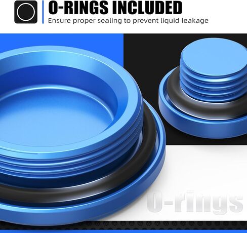 NICECNC Enine Plug Aluminum Compatible with Yamaha YZ250F 2014-2023 YZ450F 2010-2023 YZ250FX 2015-2023 YZ450FX 2016-2023 Raptor 700R 2011-2012 Raptor 700/R/SE 2014-2023,See Fitment in Saudi Arabia
