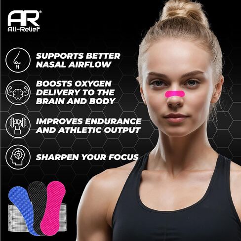 Super Pack - 120 Nasal Strips in 3 Colors | Nasal Strips for Better Breathing | Nasal Strips for Snoring, Sleeping & Congestion | Anti-Snore Nose Strips | One Size Fits All | Strong & Gentle in Saudi Arabia