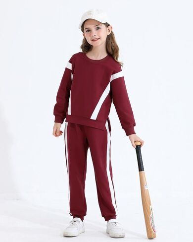 SANMIO Toddler Girl Clothes 2 Piece Outfits Fashion Sweatshirts+Sweatpants Long Sleeve Tracksuit Clothing Set Size 3-8Y in Saudi Arabia