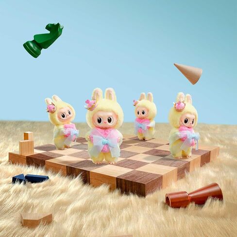POP MART The Monsters Let's Checkmate Series-Vinyl Plush Hanging Card, Toys for Modern Home Decor, Collectible Toy Set for Desk Accessories, 1PC in Saudi Arabia