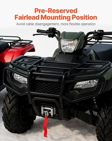 Vevor Winch Mount ، سعة Winch من 2000-3600 رطل ، Hitch Hitch Winch Mount للاختيار هوندا فورمان ومربية الموديلات روبيكون (2014-2021) ، 2 تصميم ثقب التثبيت ، الفولاذ المطلي بالمسحوق ، الأسود ، in Saudi Arabia