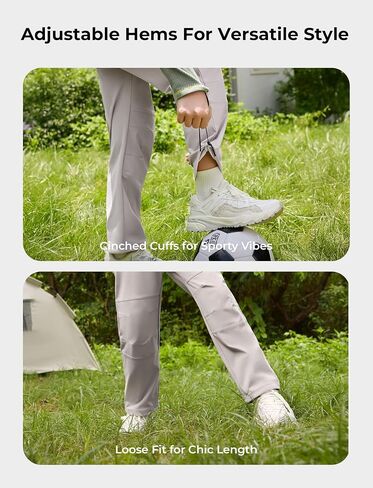 PATPAT Kids Hiking Pants – Quick-Dry Waterproof Pants for Boys Girls Casual Outdoor, with Reinforced Knees, Cinchable Ankles in Saudi Arabia