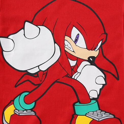SEGA Sonic The Hedgehog Boys 4 Pack Long Sleeve Shirt for Big Kids in Saudi Arabia