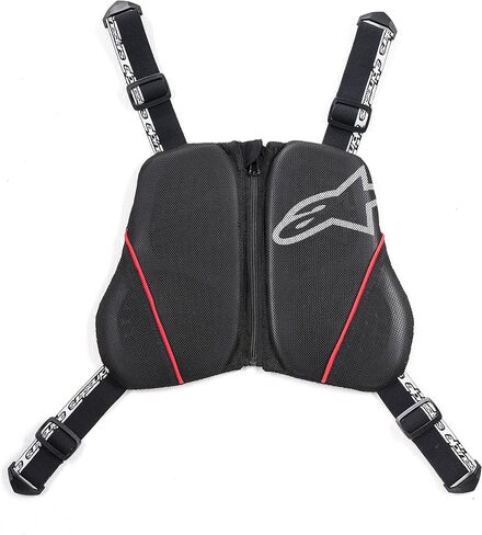 Alpinestars 6508615123L Chest Protector, Black White Red, M-L in Saudi Arabia