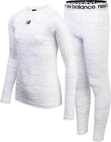 New Bovery Boys Thermal Woyer Set - 2 قطعة للأداء الرياضي القميص الحراري و Johns Long Johns للأطفال (2T -7) in Saudi Arabia