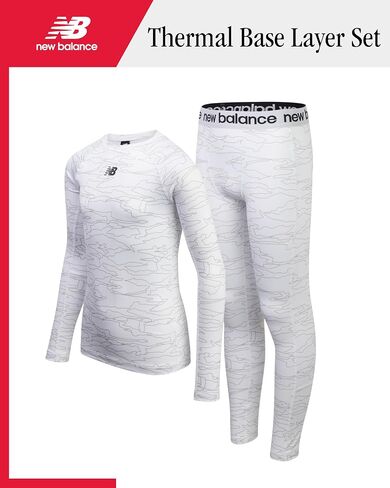 New Bovery Boys Thermal Woyer Set - 2 قطعة للأداء الرياضي القميص الحراري و Johns Long Johns للأطفال (2T -7) in Saudi Arabia