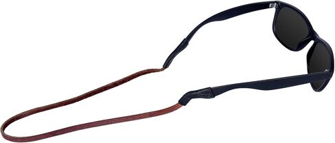TETHER STRAPS Slide Leather Sunglass Strap | 27" Adjustable Leather with Suede Backing, Waterproof, Lightweight Fit in Saudi Arabia