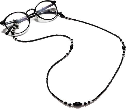 ALBATROSART-HANDMADE Eyeglass Chains Elegant Eyewear Retainer Beaded Eyeglass Strap Holder Eyewear Retainer in Saudi Arabia