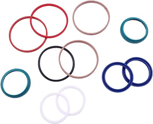 Steering Cylinder Assembly Seal Kit AL161335 A-AL161335 Compatible with John Deere 6120 6130 6140 6220 6320 6403 6415 6420 6420L 6420S SE6020 SE6120 SE6220 1204 1354 1404 6100D 6105D iT4 6105E in Saudi Arabia