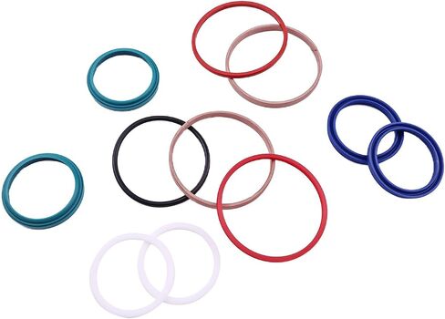 Steering Cylinder Assembly Seal Kit AL161335 A-AL161335 Compatible with John Deere 6120 6130 6140 6220 6320 6403 6415 6420 6420L 6420S SE6020 SE6120 SE6220 1204 1354 1404 6100D 6105D iT4 6105E in Saudi Arabia