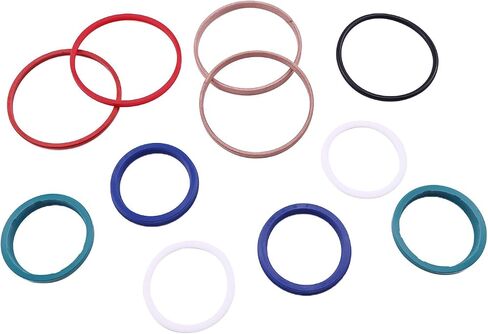 Steering Cylinder Assembly Seal Kit AL161335 A-AL161335 Compatible with John Deere 6120 6130 6140 6220 6320 6403 6415 6420 6420L 6420S SE6020 SE6120 SE6220 1204 1354 1404 6100D 6105D iT4 6105E in Saudi Arabia