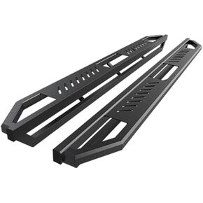 6.5" Off-Road Side Armor Square Stainless Steel Bars + Brackets Black 2-Pieces SUV Mid-Size-Trim for Acura for MDX 2002-2004,for for Pilot 2003-2008 901-86893 in Saudi Arabia