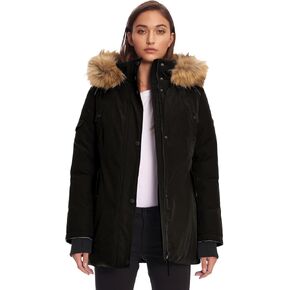 Alpine North Glacier Women’s Vegan Down Winter Coat with Faux Fur Fruck in Kuwait