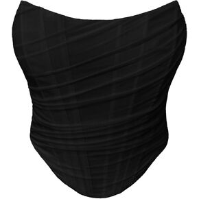 شبكات النساء مشد مشد قمة محصول العليا عتيقة عتيقة Overbust zip backshaper in Kuwait