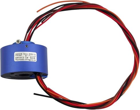 Slip Rings Through Hole Slip Ring 12.7mm4circuit10A Electric Slip Ring Electric Ring Collector Ring Conductive Ring Electric in Kuwait