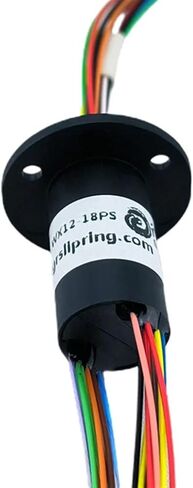 حلقة الانزلاق 2A 360 Rotation Electric Connector OD12.4 حلقة موصلة متعددة الطرق مع حلقة قسيمة الغطاء in Saudi Arabia