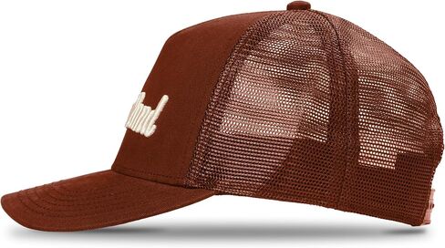 Timberland Kids Trucker Hat for Boys Ages 7-14, One Size, Durable Cotton Twill, Adjustable Snapback, Breathable Mesh Back in Saudi Arabia