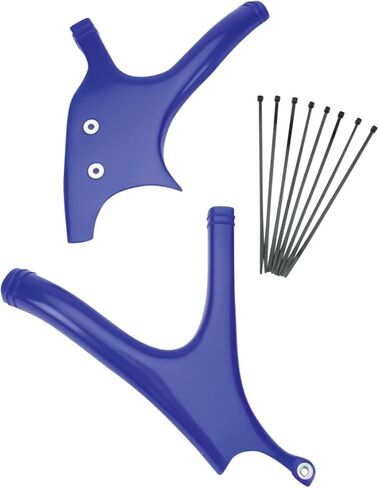 UFO Blue Frame Guards Compatible with Yamaha YZ 125 250 02-04 YA03848-089 in Saudi Arabia